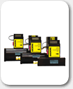 100 bis 1000 sL/m (N2 Basis)